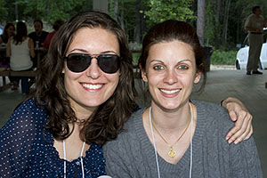 Sophie and Angelique at 2012 SEVPAC