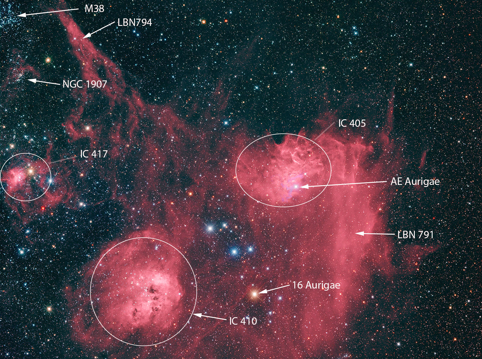 IC405 and IC410