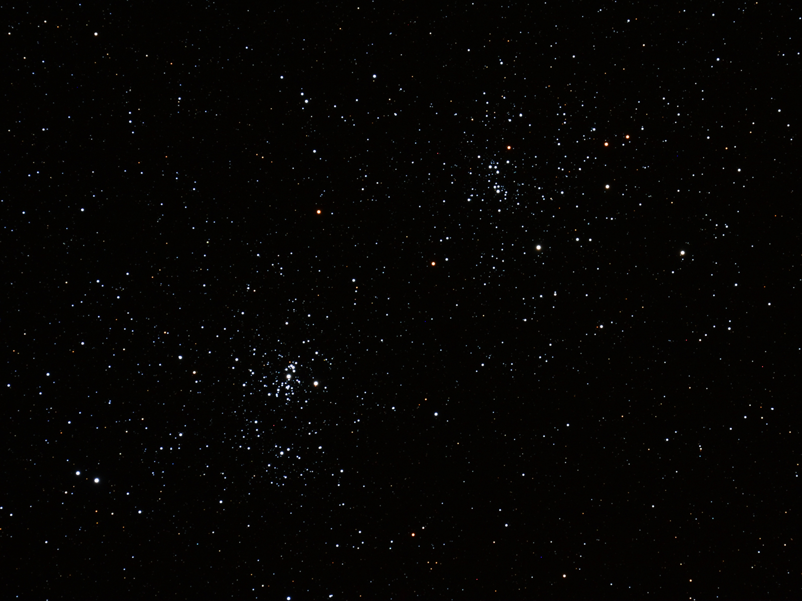 Double cluster in Perseus