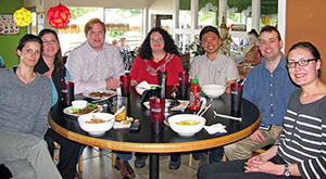 Lunch at Chopstix 2012